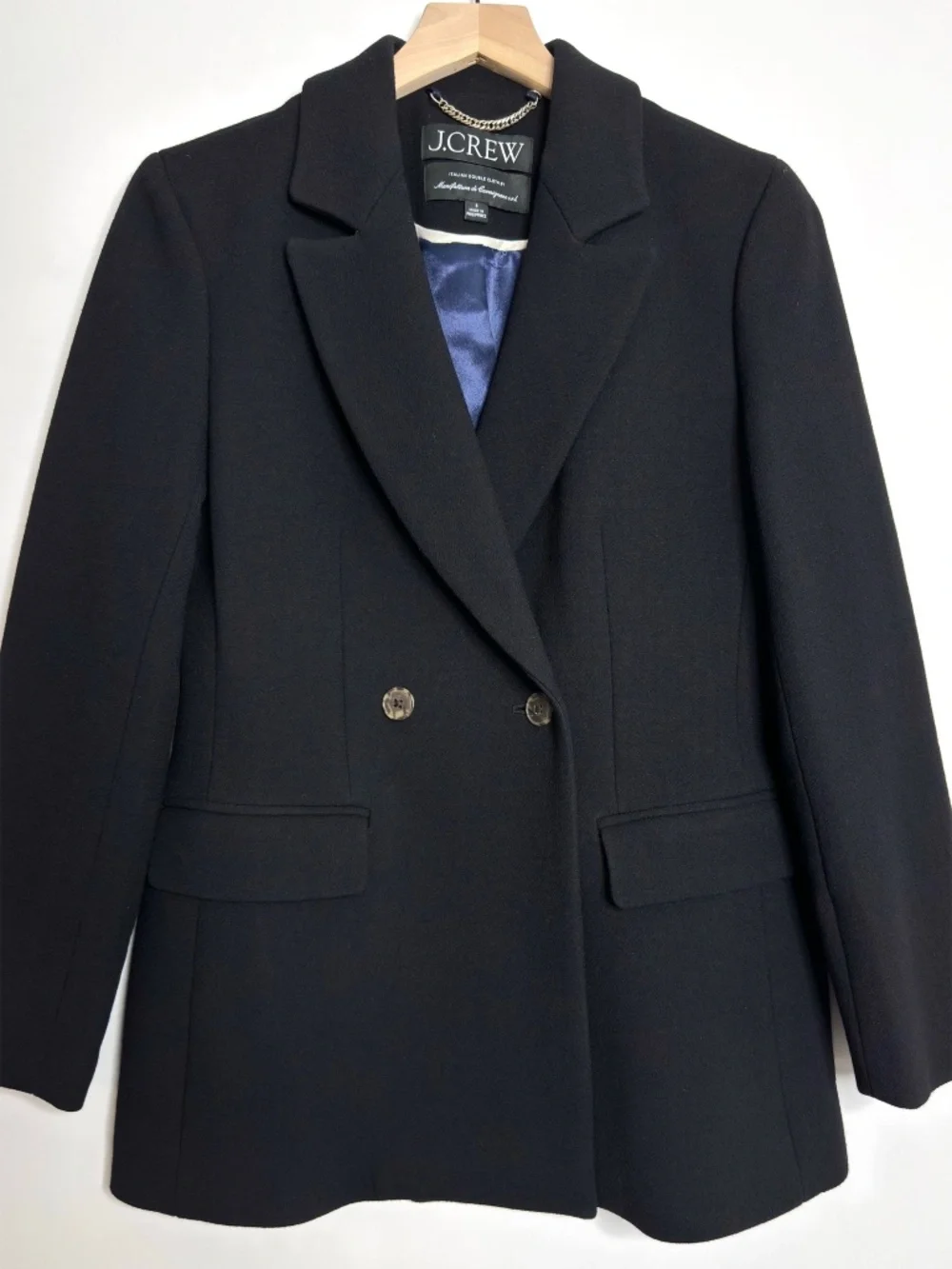 J. Crew Evening Blazer Jacket in Italian Double Cloth Wool - Picture 2 of 7